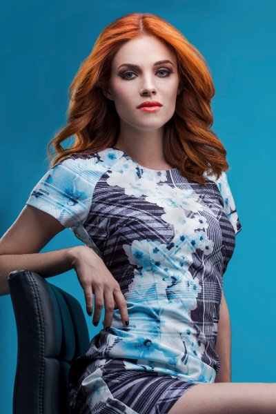 blue